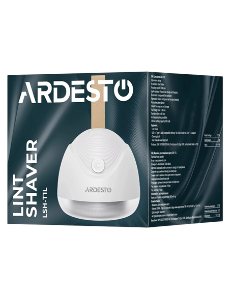 Машинка для удаления катышков Ardesto LSH-T1L, Белый