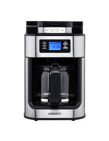 Капельная кофеварка Ardesto YCM-D1200, 1050Вт, Нержавеющая сталь