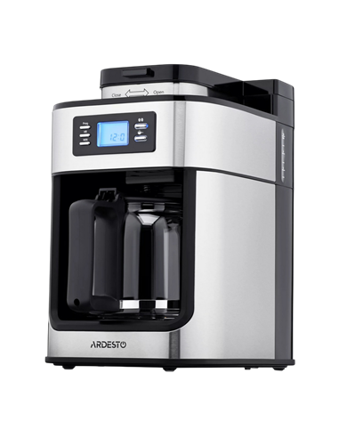 Капельная кофеварка Ardesto YCM-D1200, 1050Вт, Нержавеющая сталь