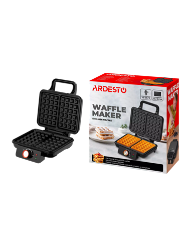 Aparat pentru vafe Ardesto SM-L100LWAFFL, Negru