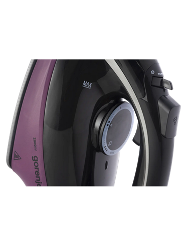 Fier de călcat Gorenje SIK2800BKV, 2800W, Negru | Violet