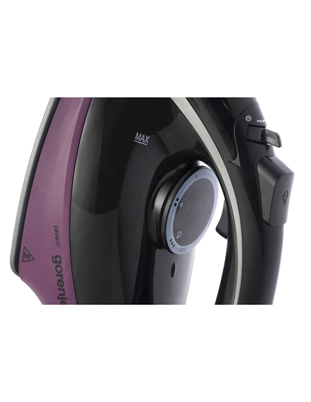 Fier de călcat Gorenje SIK2800BKV, 2800W, Negru | Violet