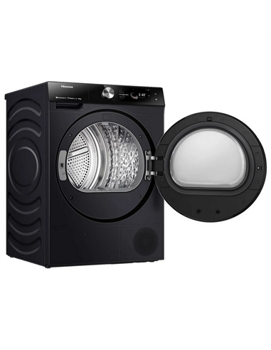 Uscător de rufe Hisense DH7S107BB, 10kg, Negru