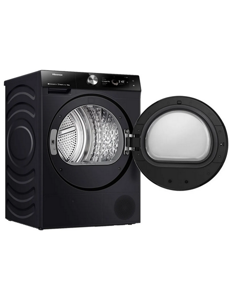 Uscător de rufe Hisense DH7S107BB, 10kg, Negru