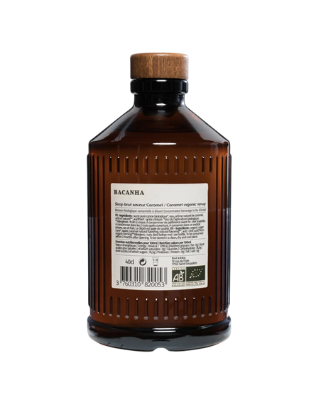 Sirop Bacanha Brut Caramel, 400 ml