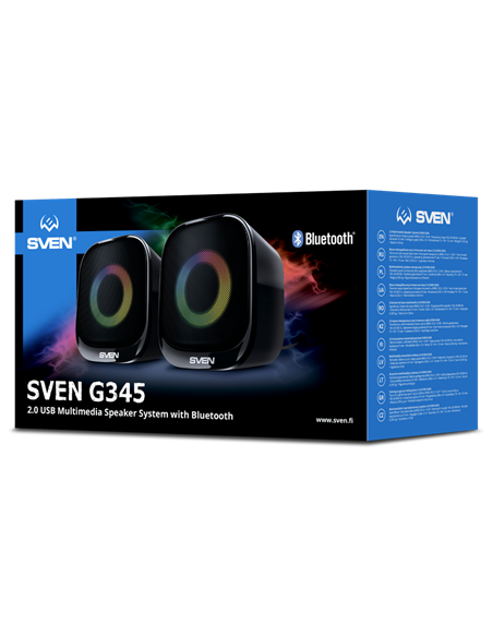 Sistem audio  SVEN G345, Negru