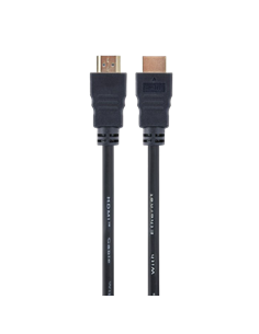 Разветвитель HDMI Cablexpert CC-HDMIL-1.8M, USB Type-A (M) - USB Type-A (M), 1,8м, Чёрный