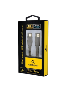 Разветвитель HDMI Cablexpert CC-HDMIL-1.8M, USB Type-A (M) - USB Type-A (M), 1,8м, Чёрный 2