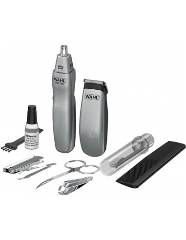 Мужской Триммер WAHL 9962-1816 Travel Kit, Серебристый