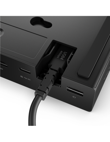 Stație Docking Lenovo ThinkPad USB4 Smart Dock 5500, Negru
