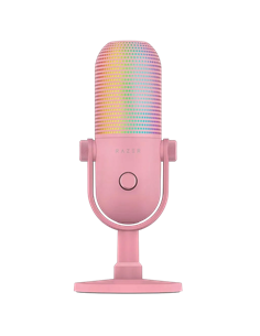 Игровой Микрофон Razer Seiren V3 Chroma, Проводной аналоговый, Quartz
