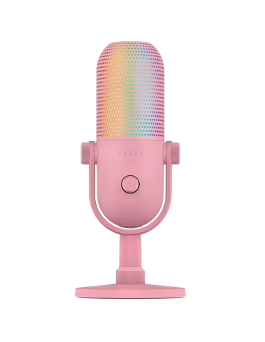 Microfon Gaming Razer Seiren V3 Chroma, Cu fir, Quartz
