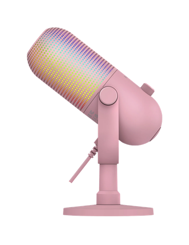 Игровой Микрофон Razer Seiren V3 Chroma, Проводной аналоговый, Quartz