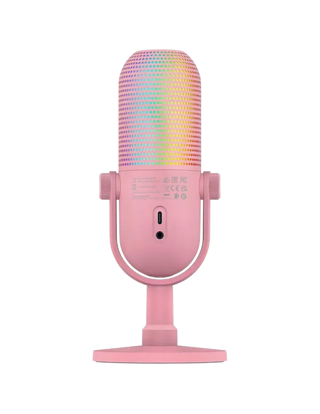 Игровой Микрофон Razer Seiren V3 Chroma, Проводной аналоговый, Quartz