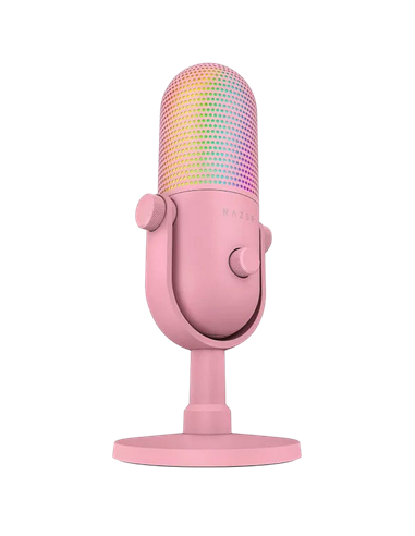 Microfon Gaming Razer Seiren V3 Chroma, Cu fir, Quartz