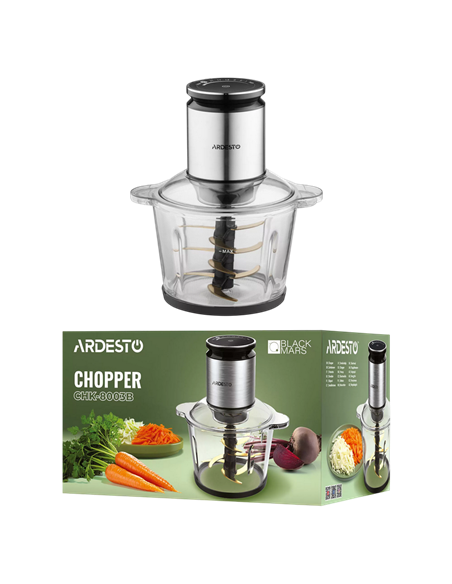 Измельчитель Ardesto CHK-8003B, Чёрный