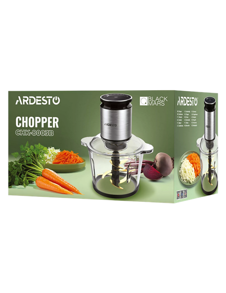 Измельчитель Ardesto CHK-8003B, Чёрный