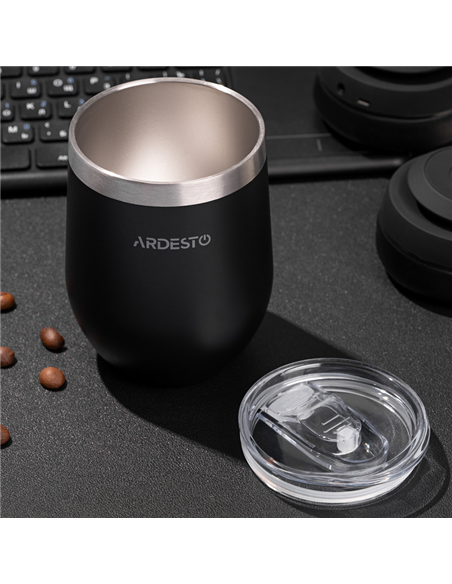 Термокружка Ardesto AR2635MMB, 0,35л, Чёрный