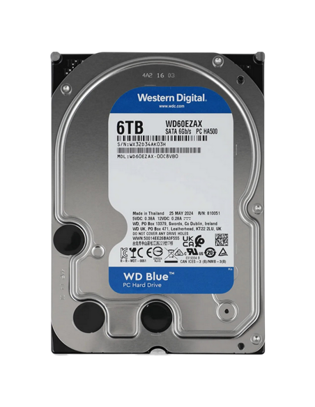 Unitate HDD Western Digital WD Blue, 3.5", 6 TB WD60EZAX