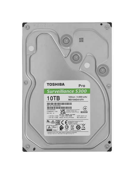 Жесткий диск Toshiba S300 Pro, 3.5", 10 ТБ <MD10ADA10TV>