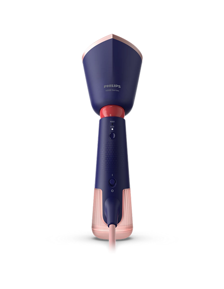 Aparat de călcat vertical cu aburi Philips STH5030/20, Albastru
