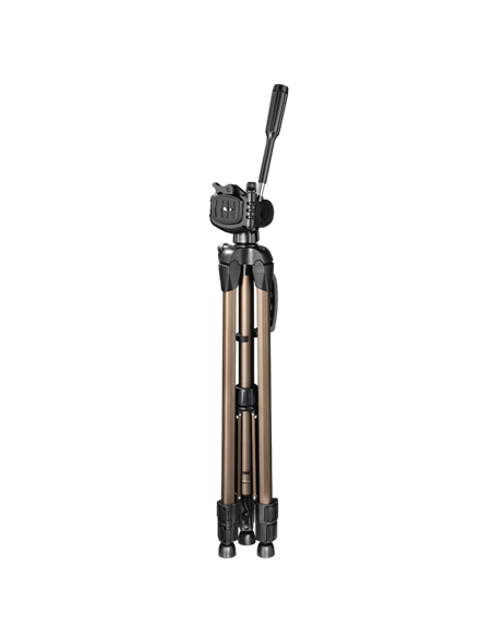 Trepied/Monopod HAMA Star 62, Cap panoramic cu 3 căi, Bej