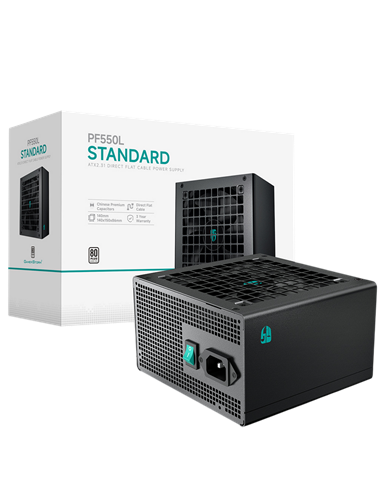 Блок питания для компьютеров Deepcool PF550L, 550Вт, ATX