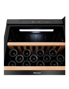 Винный шкаф Hisense RW3N230GELF, Чёрный 2