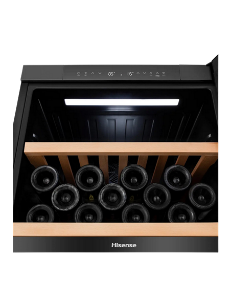 Dulap pentru vin Hisense RW3N230GELF, Negru