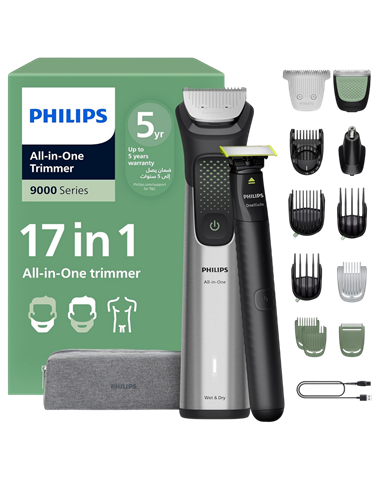 Мужской Триммер Philips MG9535/15, Серый