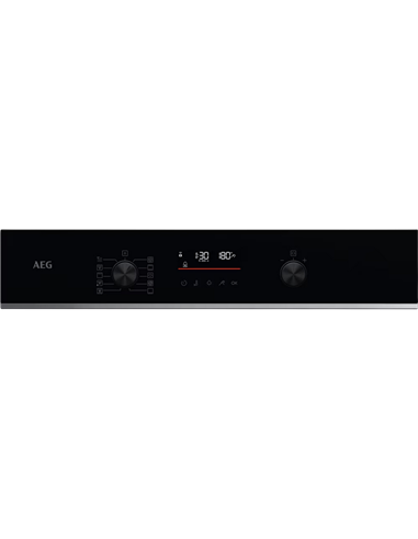 Электрический духовой шкаф AEG TA5PB531AB, Черный