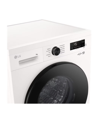 Mașină de spălat LG F4X1009NWB, 9kg, Alb
