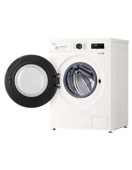 Mașină de spălat LG F4X1009NWB, 9kg, Alb