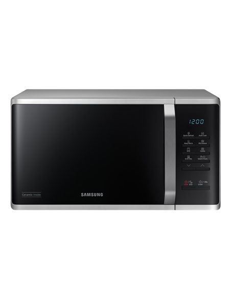 Cuptor cu microunde Samsung MG23K3523AS/E2, Oțel inoxidabil
