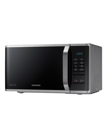 Cuptor cu microunde Samsung MG23K3523AS/E2, Oțel inoxidabil