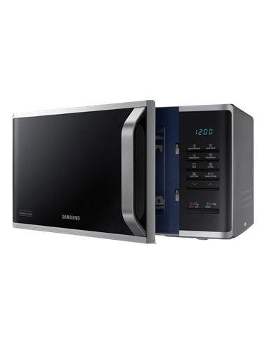 Микроволновая печь Samsung MG23K3523AS/E2, Нержавеющая сталь