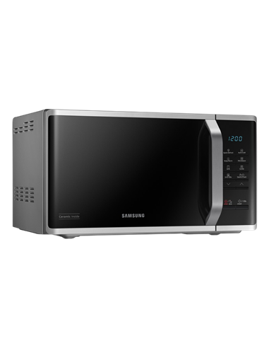 Микроволновая печь Samsung MG23K3523AS/E2, Нержавеющая сталь