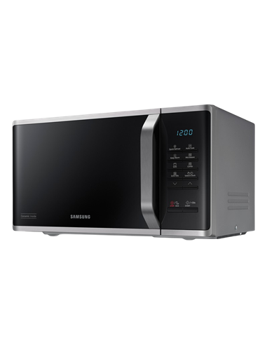 Cuptor cu microunde Samsung MG23K3523AS/E2, Oțel inoxidabil
