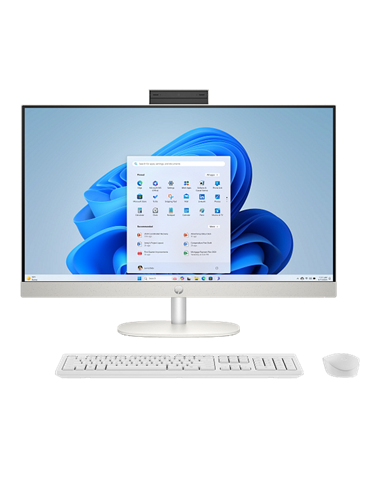 Моноблок HP 24-cr2088ci, 24", Intel Core Ultra 7 255U, 16Гб/512Гб, Без ОС, Белый