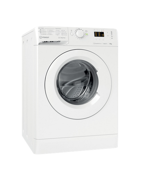 Mașină de spălat Indesit MTWA 91284 W EE, 9kg, Alb