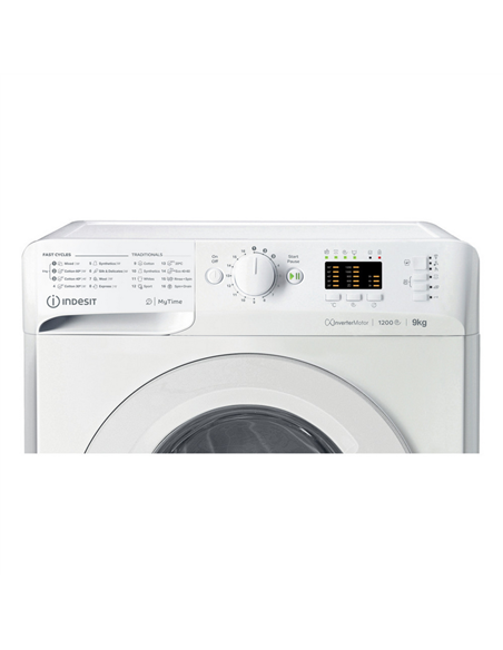 Стиральная машина Indesit MTWA 91284 W EE, 9кг, Белый