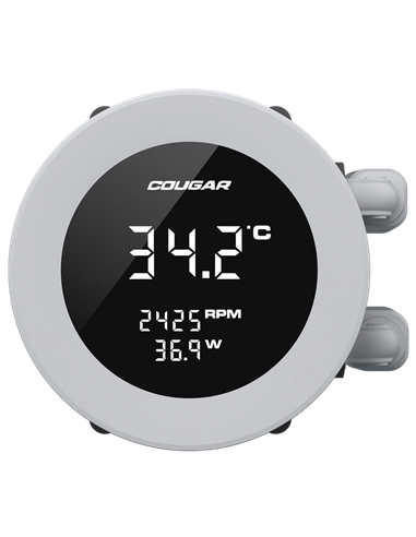 Кулер для процессора Cougar Poseidon Vistek ARGB 240 White