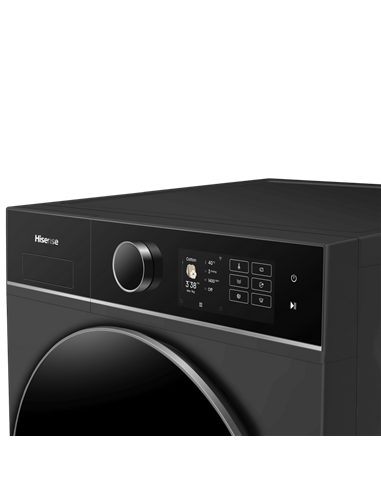 Стиральная машина Hisense WF5I9043BBFS, 9кг, Черный
