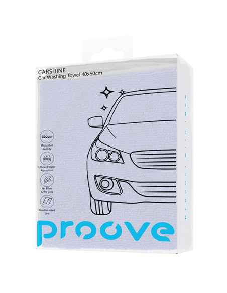 Тряпка для авто Proove Carshine, Серый | Синий
