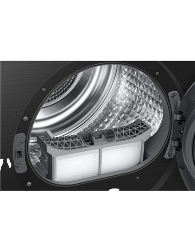 Сушильная машина Samsung DV90T6240LB/UA, 9кг, Черный