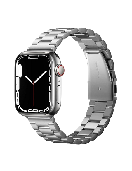 Curea pentru ceas Spigen Modern Fit, Oţel inoxidabil, Argintiu