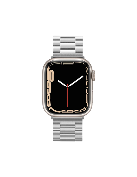 Ремешок для часов Spigen Modern Fit, Нержавеющая сталь, Серебристый