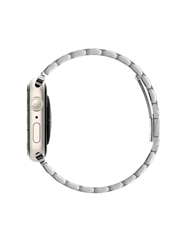 Ремешок для часов Spigen Modern Fit, Нержавеющая сталь, Серебристый