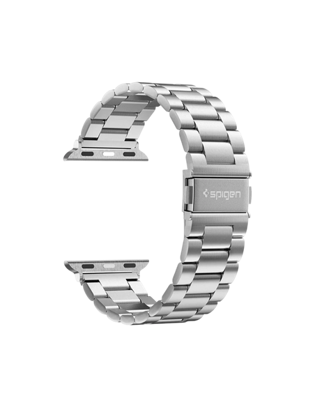 Curea pentru ceas Spigen Modern Fit, Oţel inoxidabil, Argintiu