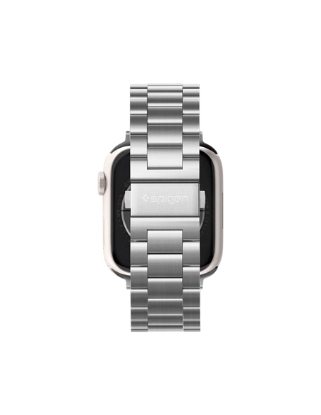 Curea pentru ceas Spigen Modern Fit, Oţel inoxidabil, Argintiu